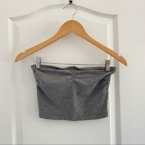 ❄️ Garage Grey Tube Top​​​​​